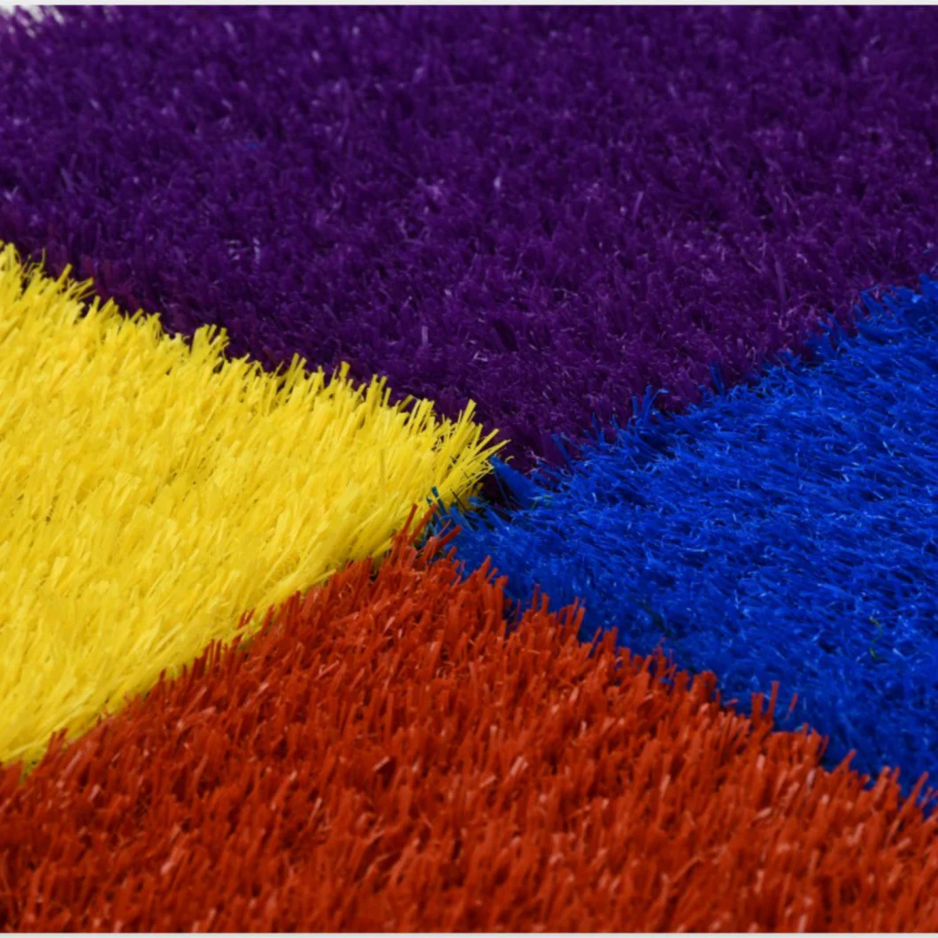 Multi Color Artificial Grass for Sports, Running Track