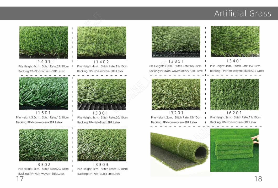 Guangzhou Stock Artificial Grass Price Carpets Garden Grass