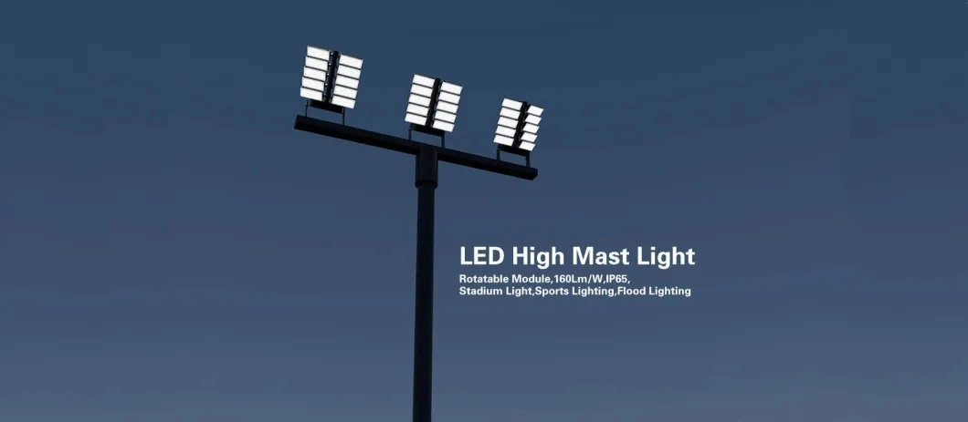 Spotlight High Mast Port Outdoor Projector Stadium Tennis Sport Court Lighting LED Flood Stadium Light