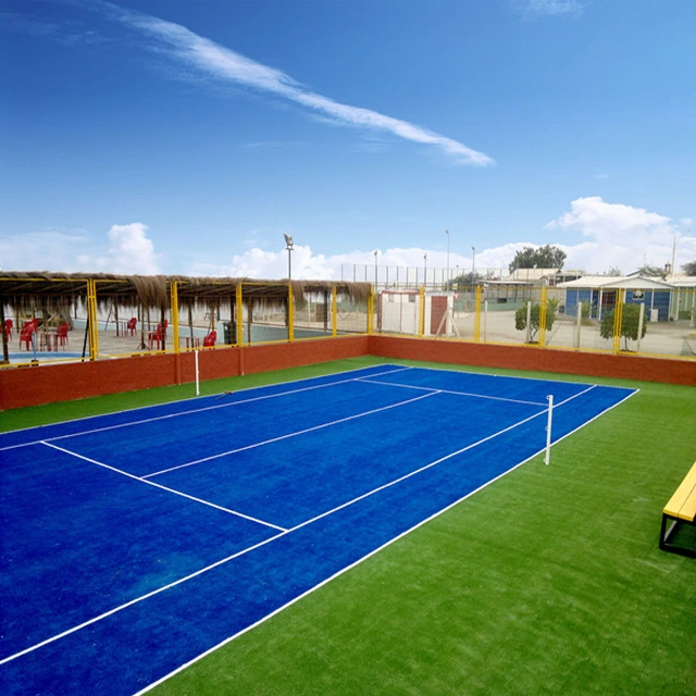 Tennis Grass, Artificial Grass for Tennis/Padel Court Sf13W6