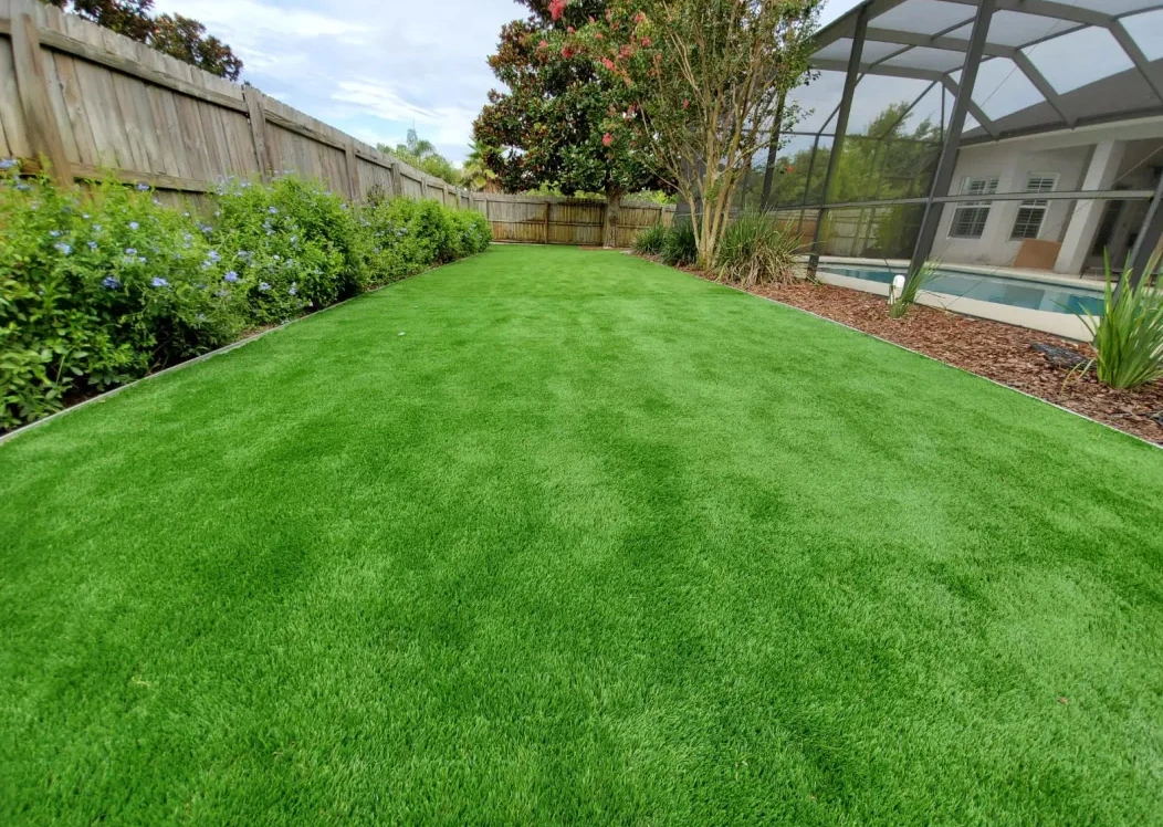Low MOQ Artificial Lawn Fade Grass for Football Field