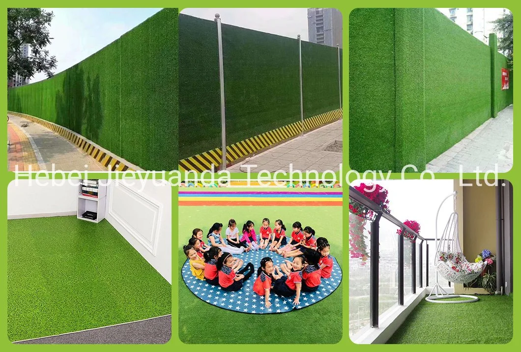 Waterproof 10mm 15mm Environmental Fake Synthetic Tennis Artificial Plastic Green Turf for Garden Decoration Gym Flooring
