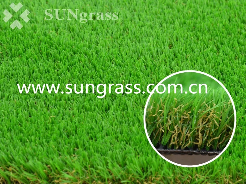C Shape 30mm 29 Stitches Soft Garden Grass School Grass Landscape Grass Artificial Grass Synthetic Grass