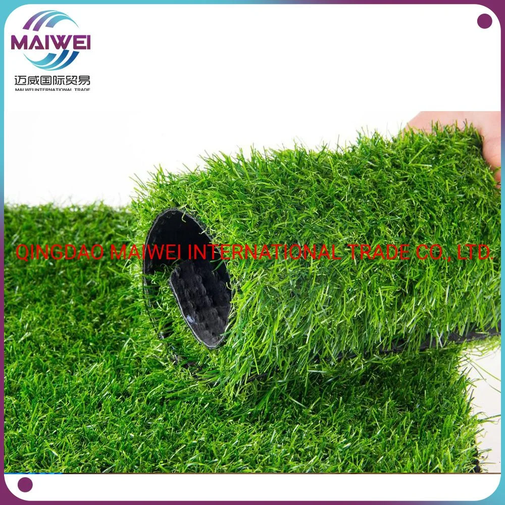 Natural Green Artificial Synthetic Grass Landscape Artificial Turf Grass Carpet