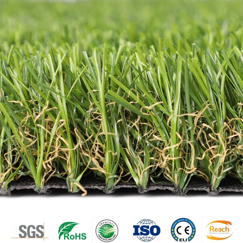 30mm C-Shape Artificial Turf Artificial Grass Garden Decorative Landscaping Grass