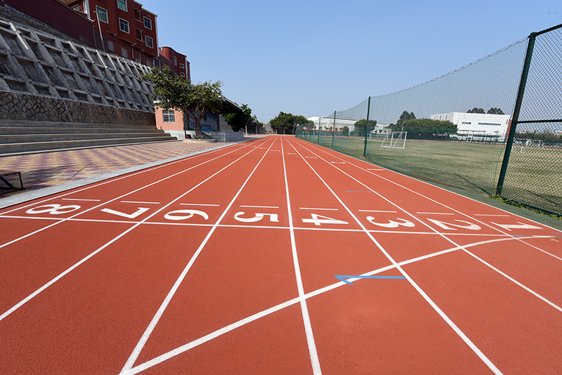 Iaaf Certificate 13mm Polyurethane Athletic Rubber Running Track Surface