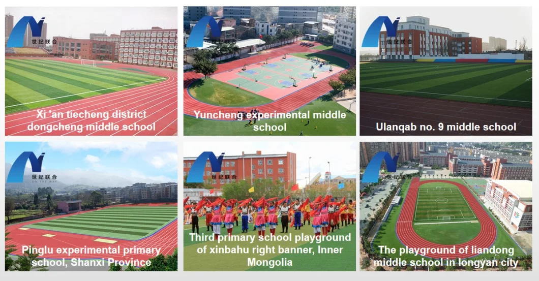 Popular All Weather 3: 1 Pavement Materials Courts Sports Surface Flooring Athletic Running Track