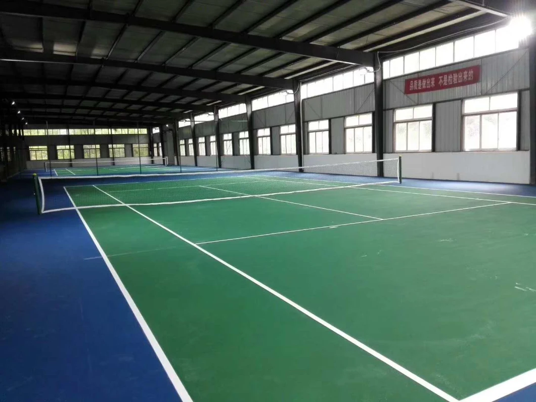 2mm Acrylic Sports Flooring Paddle Tennis Court Portable Outdoor Basketball Court