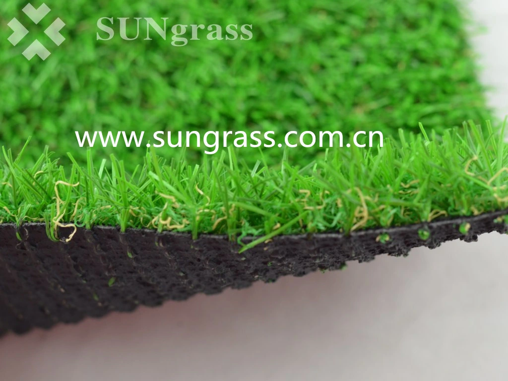 Stem Shape Synthetic Grass Artificial Turf for Decoration (SUNQ-HY00114)