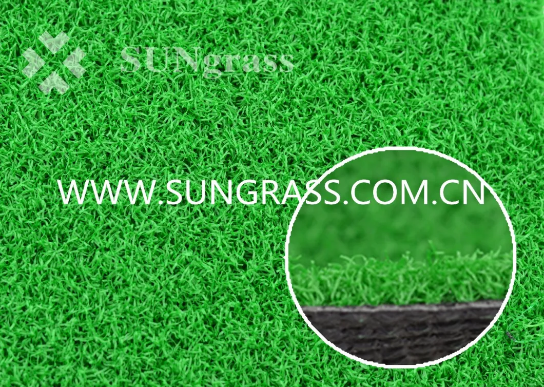 15mm High Density Artificial Grass for Golf Field Synthetic Grass Artificial Turf (SUNJ-HY00026)