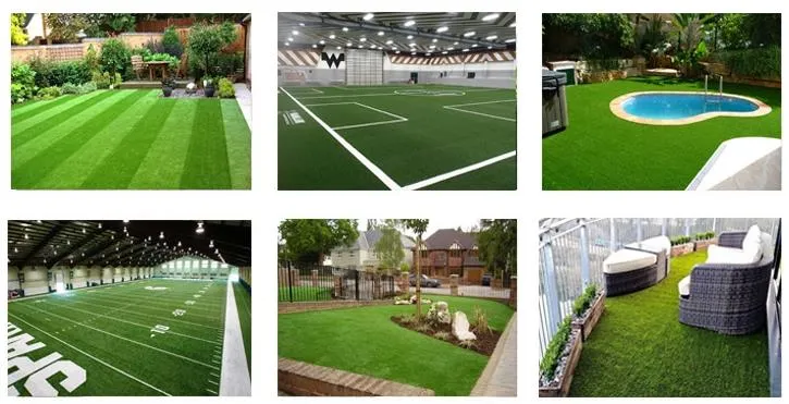 Artificial Grass Football Soccer Field Landscape Lawn Turf