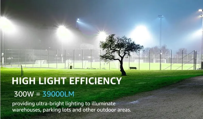 300W LED Stadium Light Warehouse IP65 Waterproof Outdoor Flood Light Stadium Light