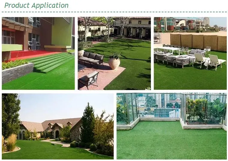 Landscaping Green Synthetic PP PE Fifa Football Sports Playground Garden Lawn Artificial Turf Artificial Grass for Sale