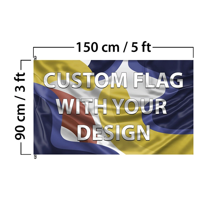 Custom Flags with Your Design All Countries Advertising Sublimation Flags