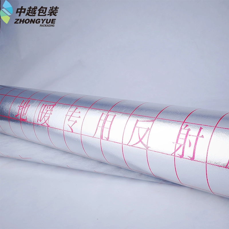 Temperature Resistance Reflecting Metallized Lamination with PE Film for Floor 4bf8-20