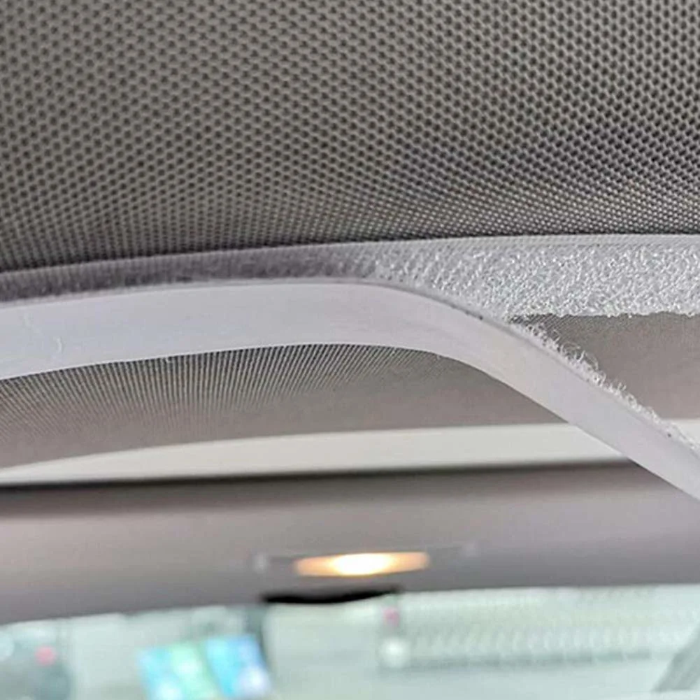 Transparent Plastic Anti-Fog Full Surround Protective Cover, Clear PVC Film for Car Virus Isolation Protection Ne