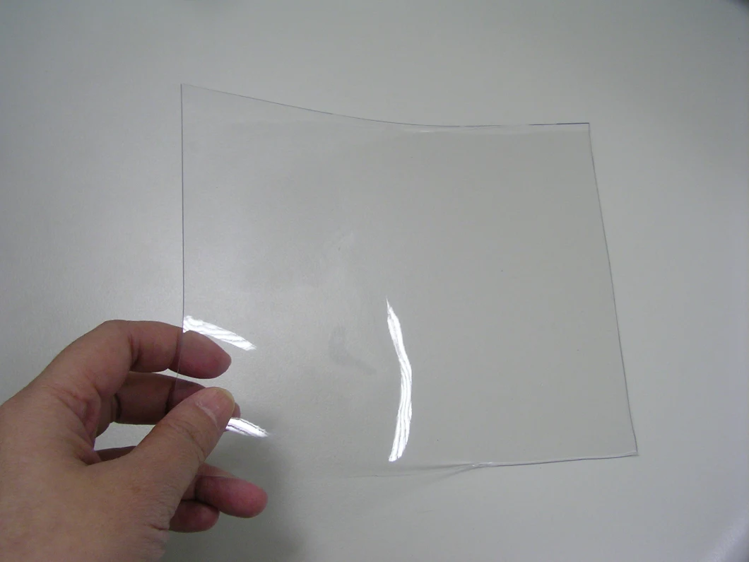 0.05-0.50mm Super Clear Flexible PVC Transparent Clear Film