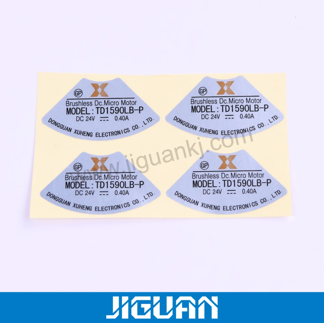 PP Vinyl Whey Protein Private Label Self Adhesive Sticker