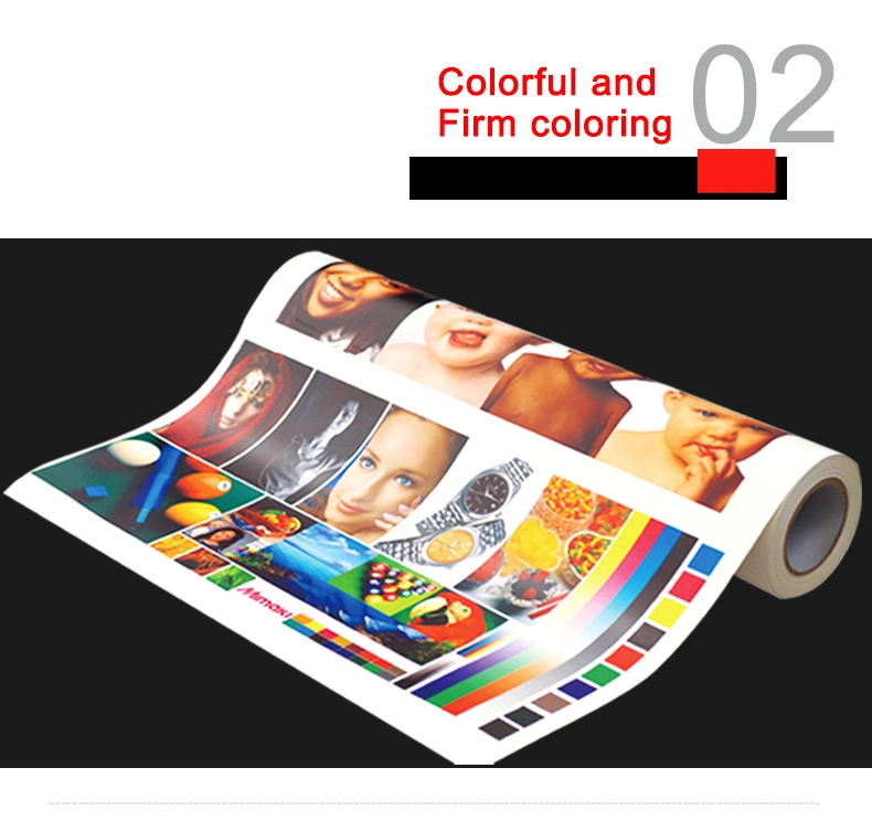 Eco Solvent Printing Printable Glossy Film Adhesive Self Vinyl Rolls