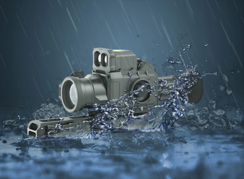Thermal Night Vision Imaging Hunting Scope IP67 Waterproof One Shot Zero 8 Hours Battery Life