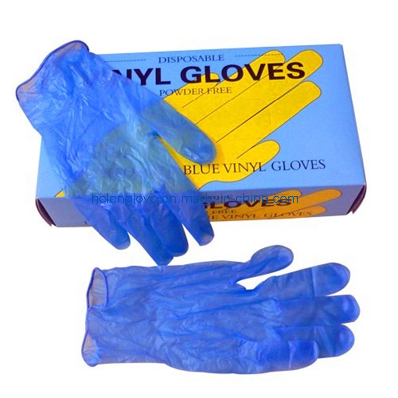Synthetic Clear Powdered Powder Free Disposable Vinyl Exam Gloves High Quality Vinyl Gloves Disposable Powder Free