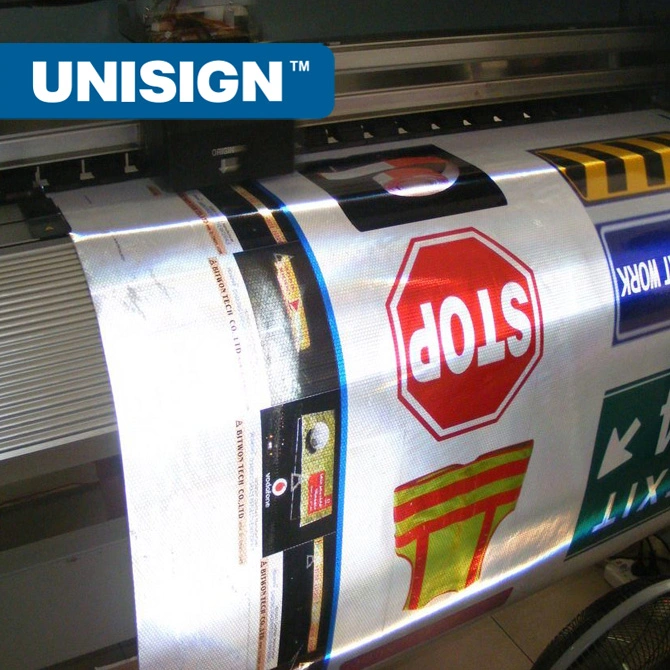 Printing Reflective PVC Flex Banner with Honeycomh