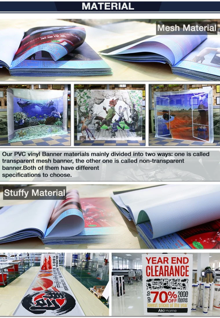 Eco Solvent Digital Printing PVC Reflective Flex Banner