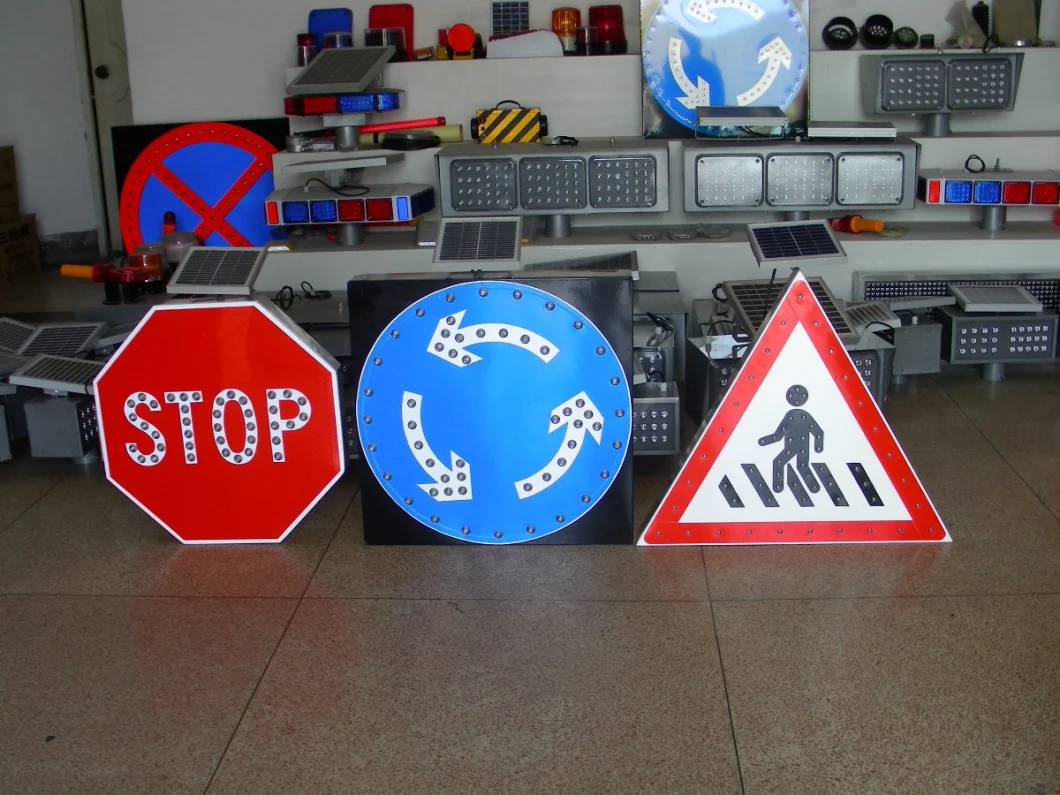 Roadsafe Aluminum Reflective Custom Warning Road Safety Traffic Sign Symbols