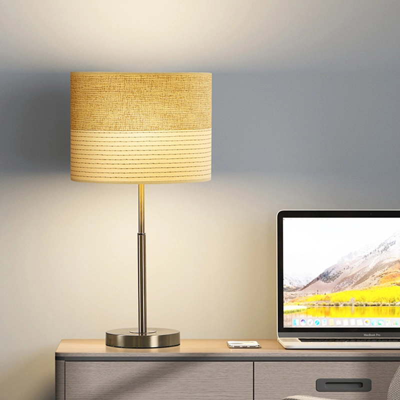 Fabric Lampshade Table Lamp Desk Lamp Bedside Lamp Nightstand Lamp