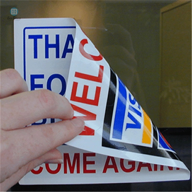 Custom Window Static Cling Sticker Vinyl Cling Sticker Window Sticker PVC Sticker