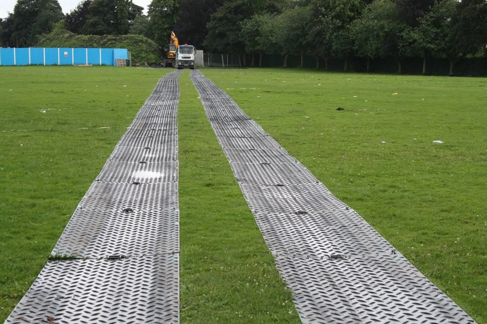 HDPE Temporary Road Panel/Polyethylene Floor Protection UHMWPE Ground Mats