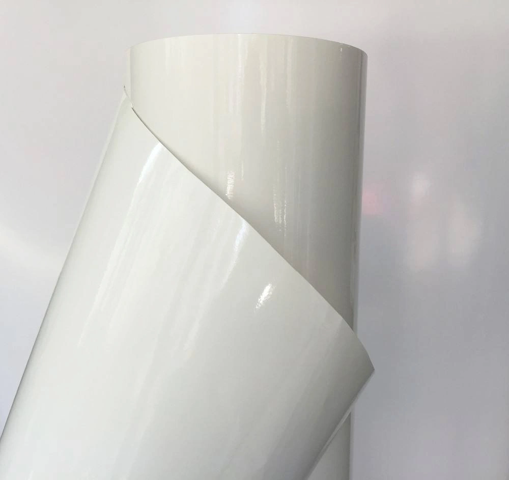 Bright White PVC Self Adhesive Sticker for Eco-Solvent Printing