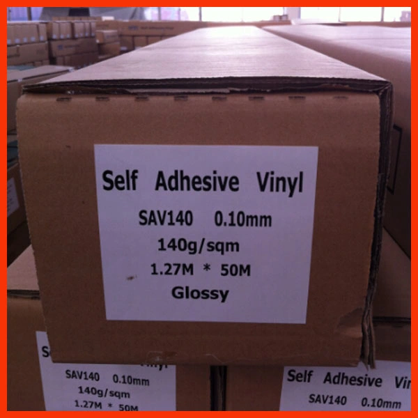 Super Glossy Glue Self Adhesive Vinyl for Car Warping Sav120