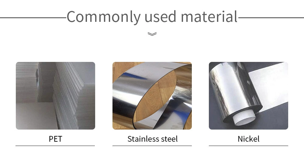 Customized Metal Nickel Self-Adhesive Sticker Logo Aluminum Stainless Steel Sticker Label Logo