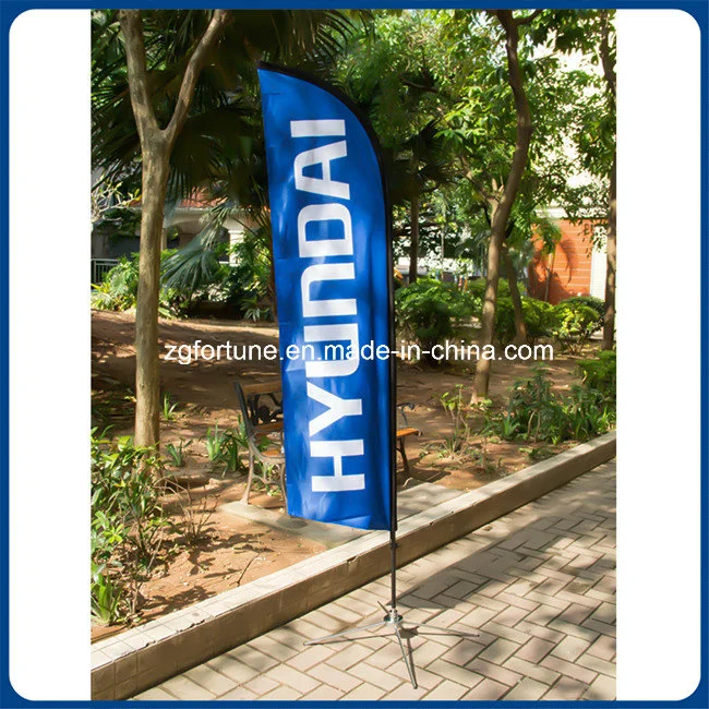 Advertising Banner Display Shark Flag Flying Banner with Fast Delivery