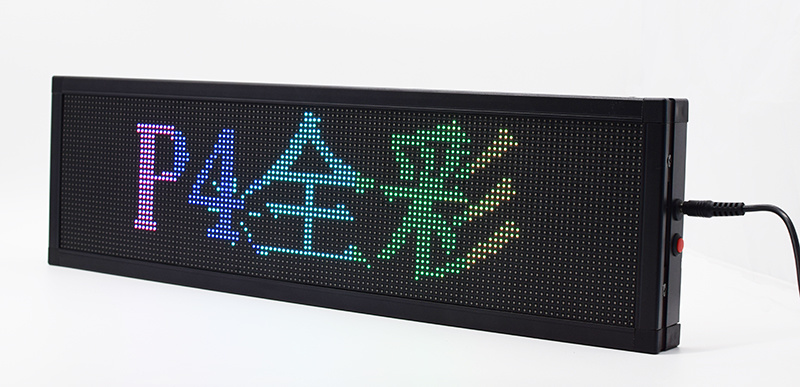 Shop Banner RGB Text Board Wi-Fi Programmable LED Scrolling Message Display Sign