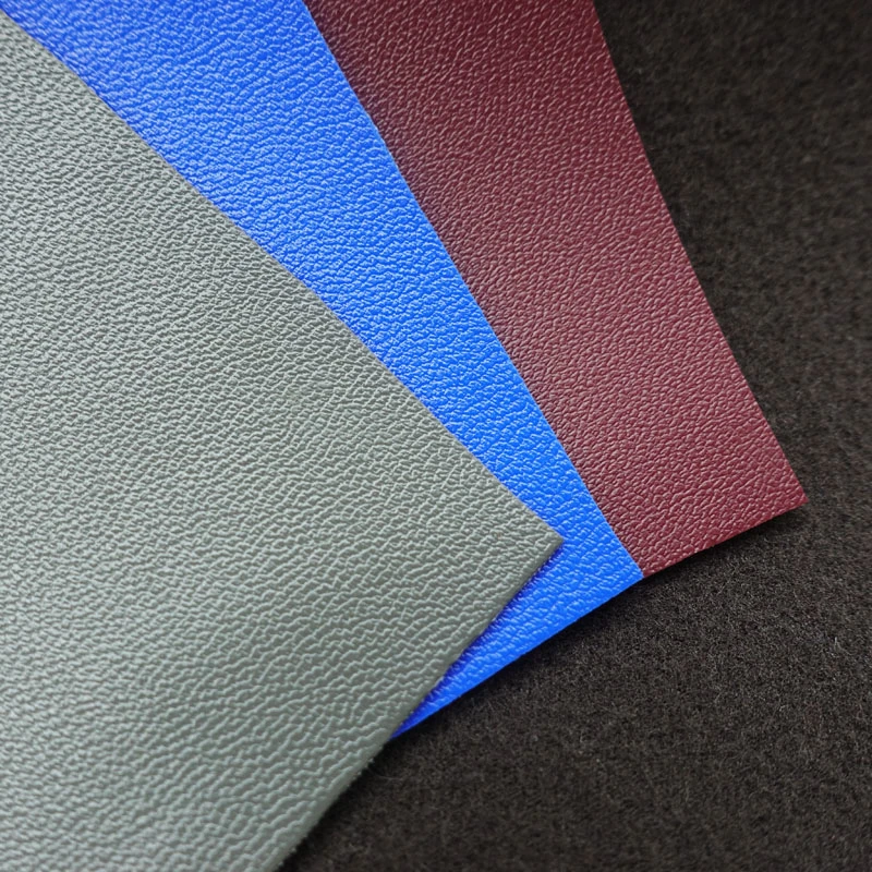 Printing Vinyl Fabric Making Bags Sheep Grain Faux Cheap PVC Artificial Leather for Ladies Bag