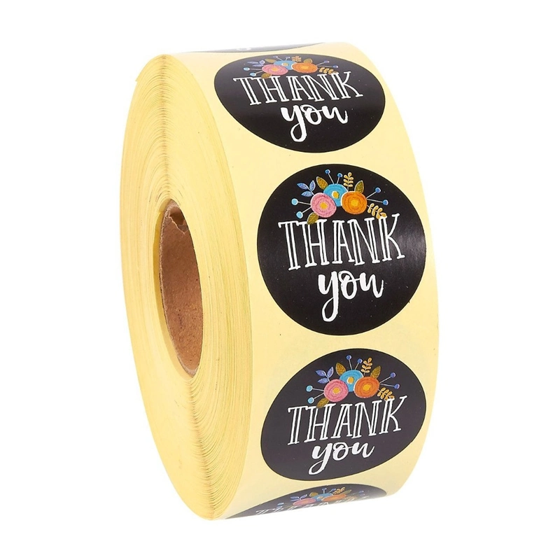 Printing Food Sticker Printing Name Labels Sticker Thank You Sticker