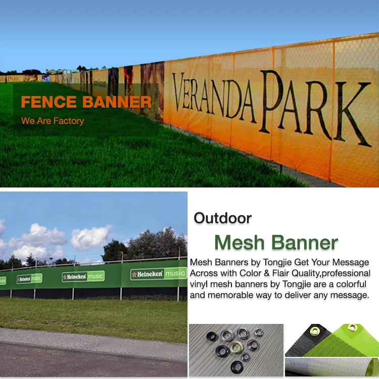 Vinyl Mesh Banner Screen Printing Mesh Fence Banner
