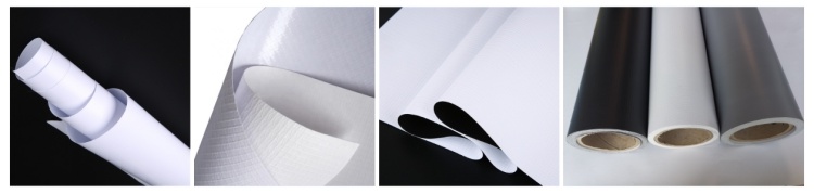White Coated or Laminated PVC Flex Banner 1000*1000 500*500 for Sign and Advertising