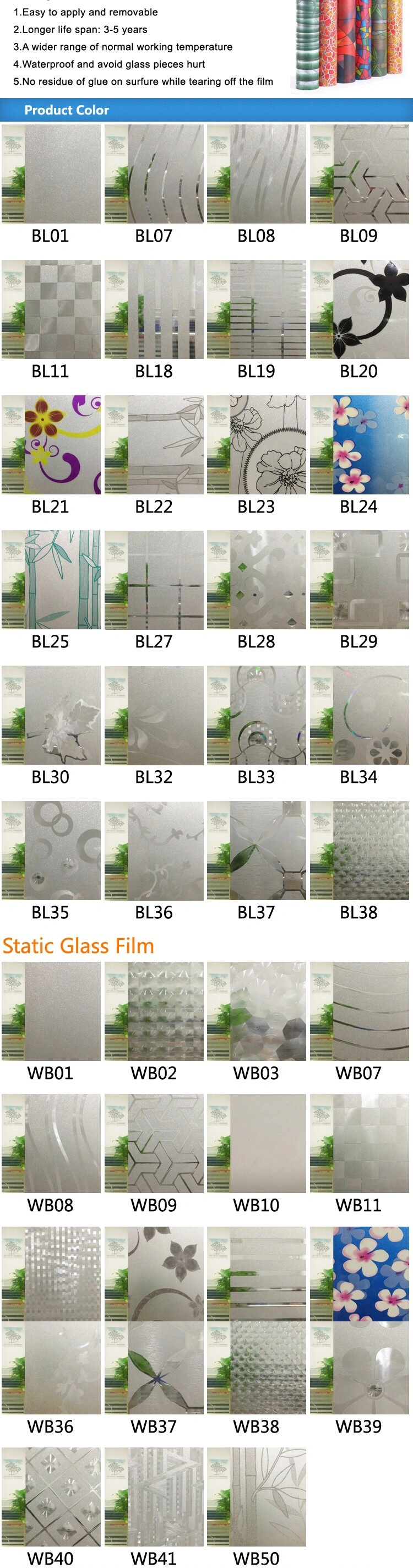 Manufacturer Dichroic Colour Changing Glass Vinyl Self Adhesive Rainbow Colourful Coloured Window Film