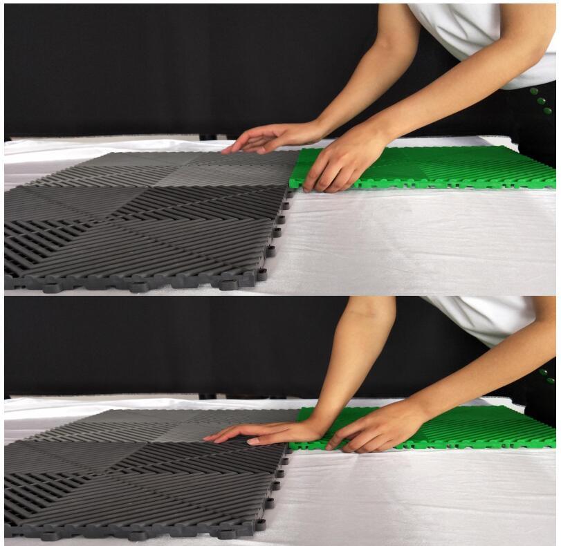 PP Floor Tiles, Garage Multi-Purpose Roll Vinyl PVC Sports Flooring for Garage