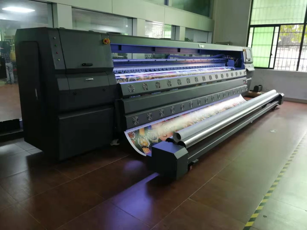 High Speed 5m Konica 512I/1024I Printhead Flex Banner Printing Machine Solvent Printer