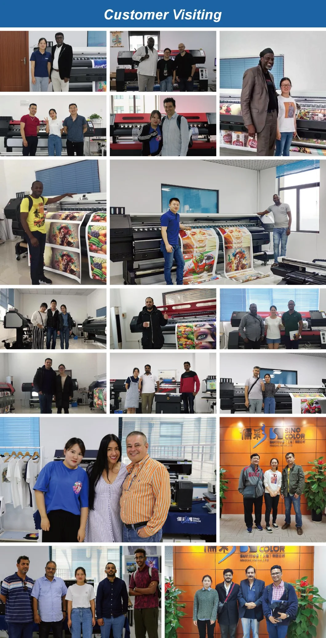 Large Format Advertising Printer for Indoor and Outdoor Banner