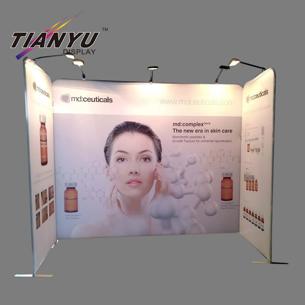 Tianyu Display Offer Trade Show Promotion Portable Tension Fabric Booth
