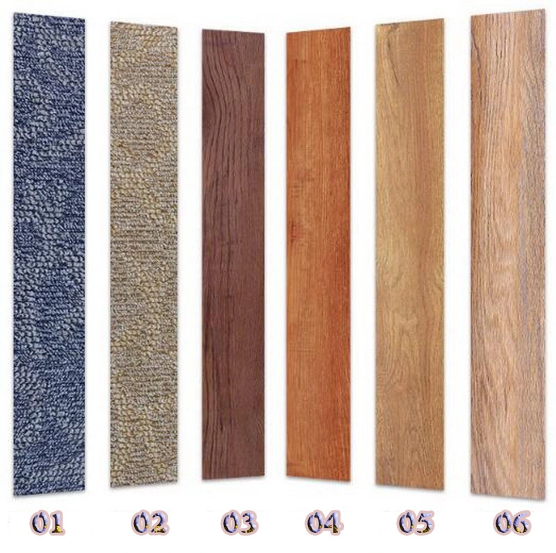 Wood Looking PVC Plank Flooring Self Adhesive Vinyl Flooring, PVC Vinyl Floor Tile