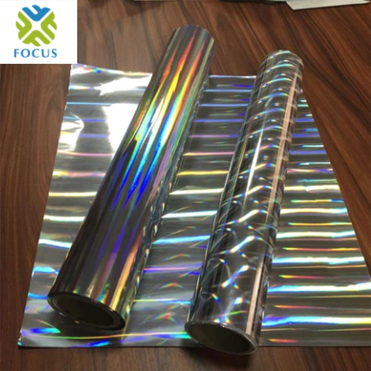 Color Holographic BOPP Film Holographic Printing Film Decorated Pet Film