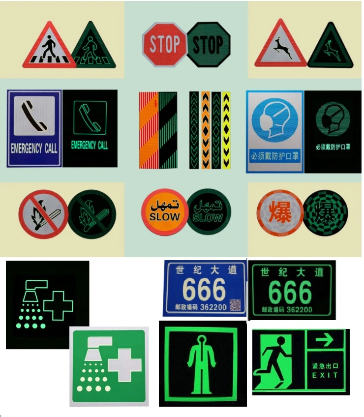Factory Customized Illuminated Traffic Sign/Road Sign/Direction Sign
