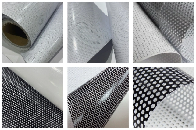 Printable One Way Vision Vinyl Perforated Vinyl Film Factory Price Hot Selling