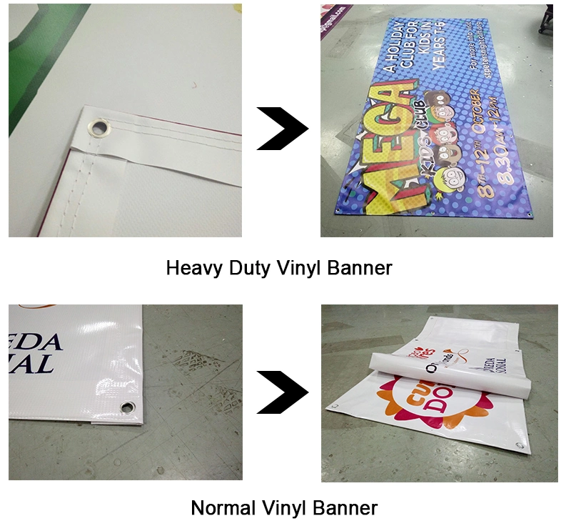 Custom Banner Advertising PVC Transparent Vinyl Banner